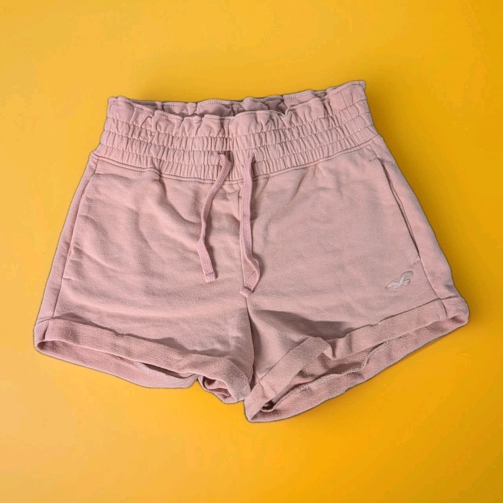 Hollister High Rise Soft Knit‎ Booty Shorts Pink Women's XS